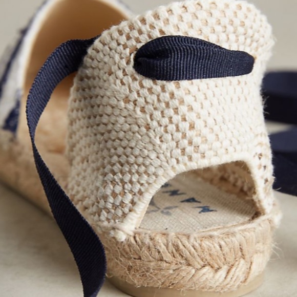 Manebi D'Orsay Striped Espadrilles - Picture 2 of 6